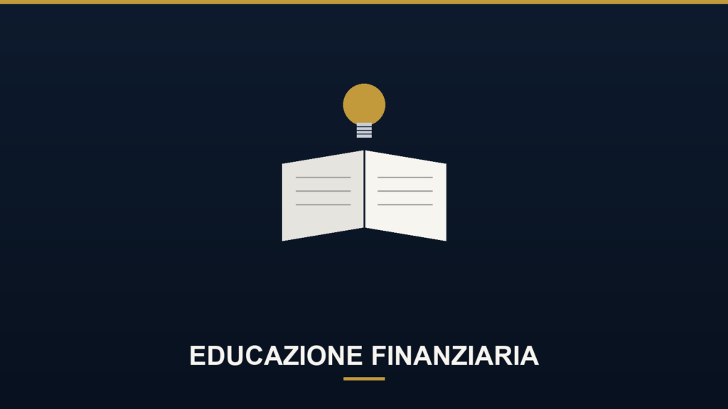 Icona di un libro aperto con lampadina, a rappresentare l'educazione finanziaria — Cos’è il KID (Key Information Document) di un prodotto finanziario